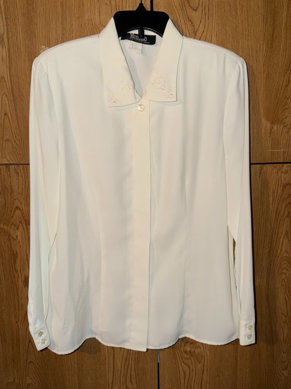 Vintage cream blouse
